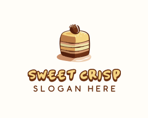 Sweet Cake Dessert logo design