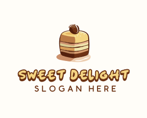 Sweet Cake Dessert logo design