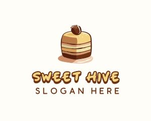 Sweet Cake Dessert logo design