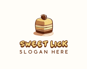 Sweet Cake Dessert logo design