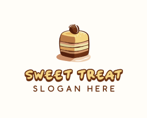 Sweet Cake Dessert logo design