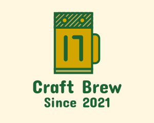 Brewer - Beer Mug Drink logo design