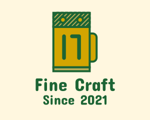 Beer Mug Drink logo design