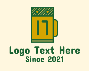 Lager - Beer Mug Drink logo design