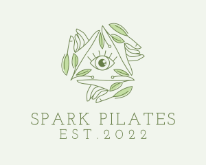 Spiritual - Mystic Nature Leaves logo design