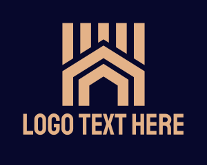 Cabin - Home Property Builder logo design