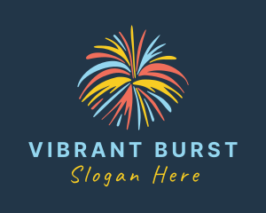 Burst - Surprise Fireworks Burst logo design