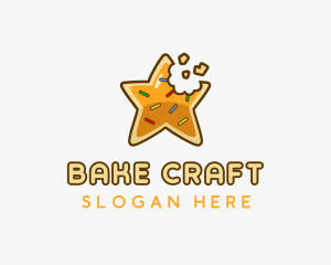 Star Cookie Sprinkles logo design