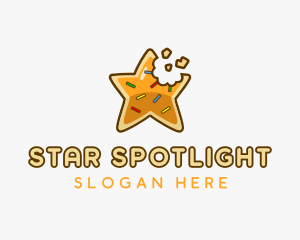 Star Cookie Sprinkles logo design