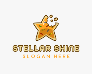 Star Cookie Sprinkles logo design