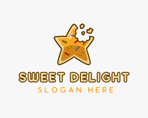 Star Cookie Sprinkles logo design