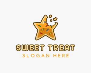 Star Cookie Sprinkles logo design