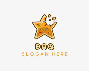 Baking - Star Cookie Sprinkles logo design