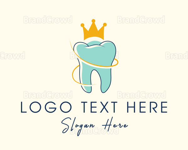 Royal Tooth Crown Logo