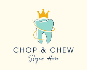 Healthcare - Royal Tooth Crown logo design
