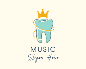 Dental - Royal Tooth Crown logo design