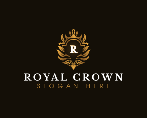 Royal Crown Shield logo design