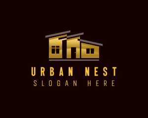 Apartment - House Realty Apartment logo design