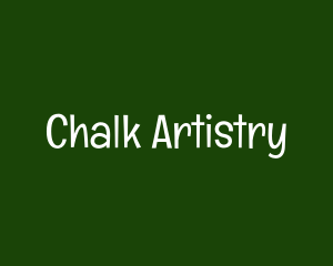 Chalk - Generic School Chalkboard logo design