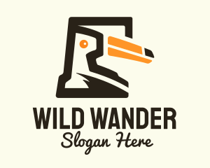 Wild Toucan Bird  logo design