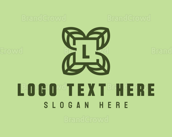 Leaf Plant Organic Logo