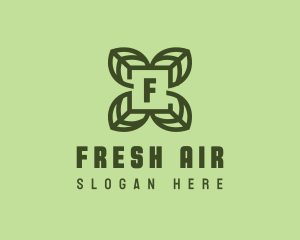 Leaf Plant Organic logo design