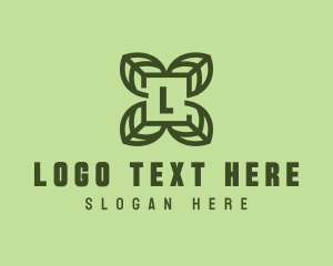 Vegan - Leaf Plant Organic logo design
