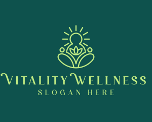 Holistic Yoga Wellness logo design