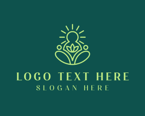 Yogi - Holistic Yoga Wellness logo design