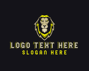 Wild Lion Predator logo design