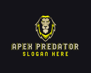 Predator - Wild Lion Predator logo design