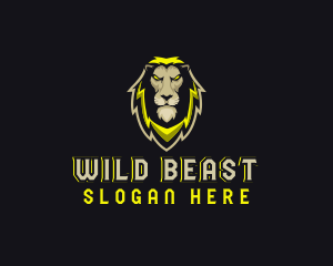 Wild Lion Predator logo design