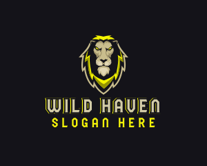 Wild Lion Predator logo design