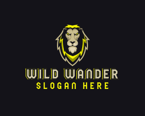 Wild Lion Predator logo design