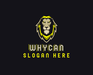 Gamer - Wild Lion Predator logo design