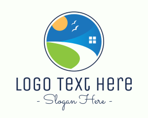Rural - Round Residential Property Company logo design