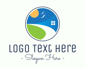 Company - Round Residential Property Company logo design