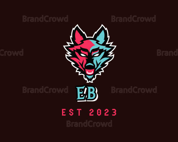 Wolf Animal Gaming Logo