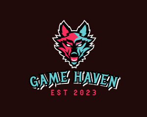 Wolf Animal Gaming Logo