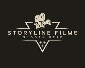 Documentary - Filmmaker Cinema Production logo design