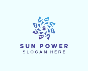 Spiral Power Energy logo design