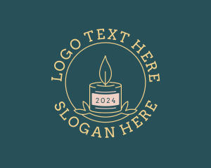 Spa - Wax Candle Spa logo design