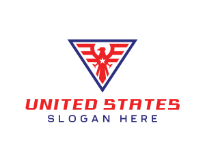 Patriot Eagle Badge logo design