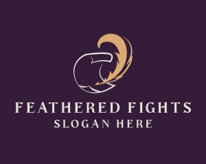 Feather Quill Document logo design