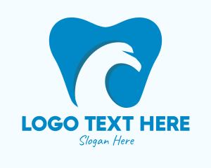 Orthodontics - Blue Eagle Dental Clinic logo design
