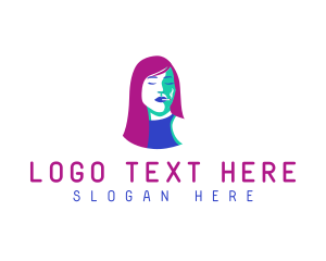 Fashion - Woman Cigarette Tobacco logo design