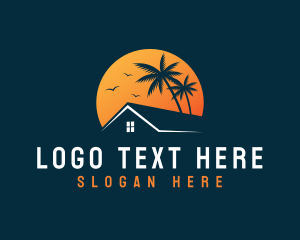 Property - Beach House Roofing logo design