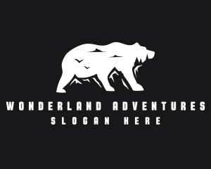 Mountain Bear Travel logo design