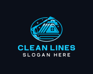 Housekeeping Pressure Washer logo design