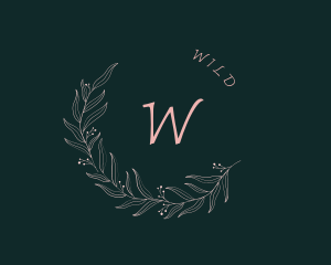 Lifestyle - Beauty Floral Wreath logo design